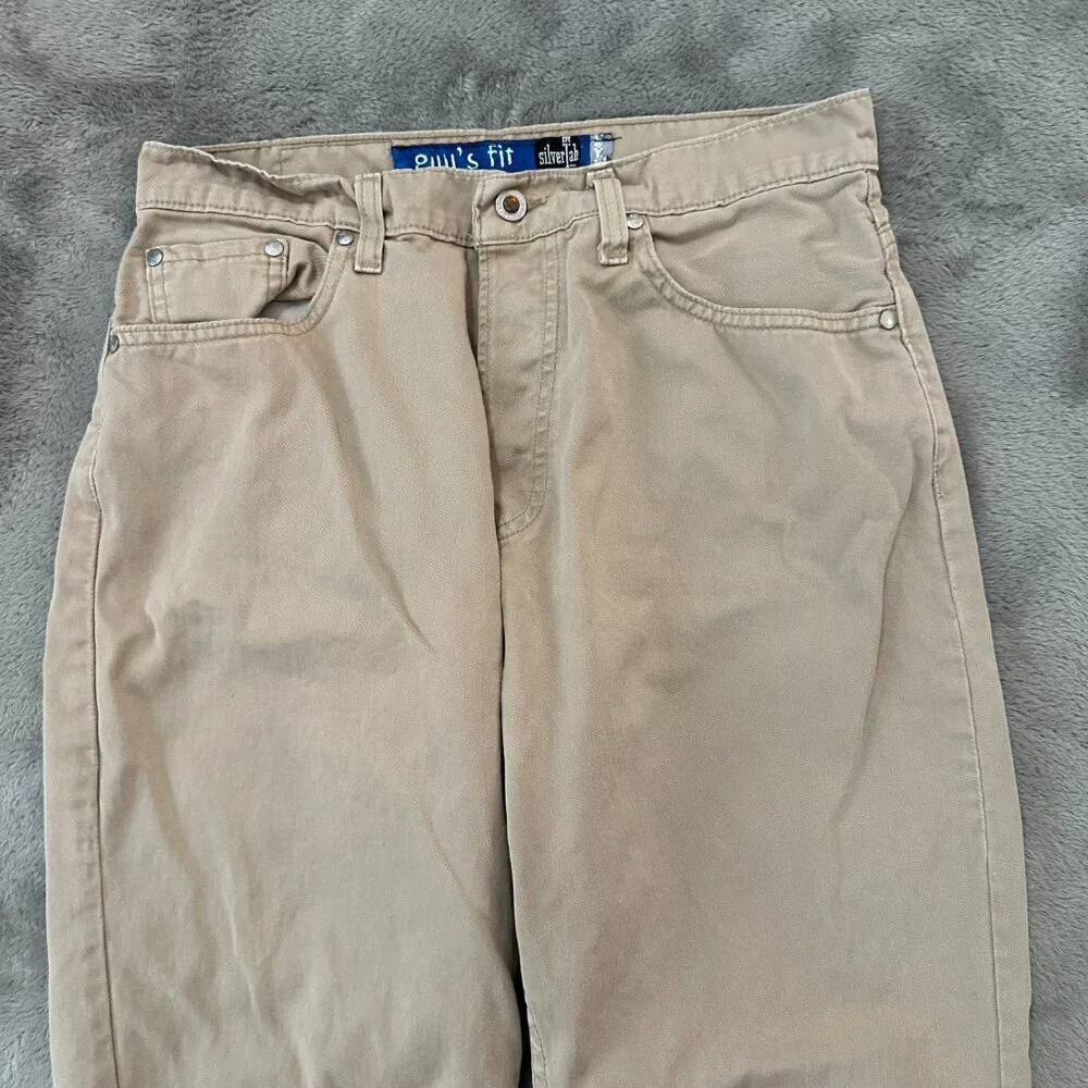 Vintage 90s Y2K Levi's SilverTab Guys Fit Jeans Khakis Women's 11/12